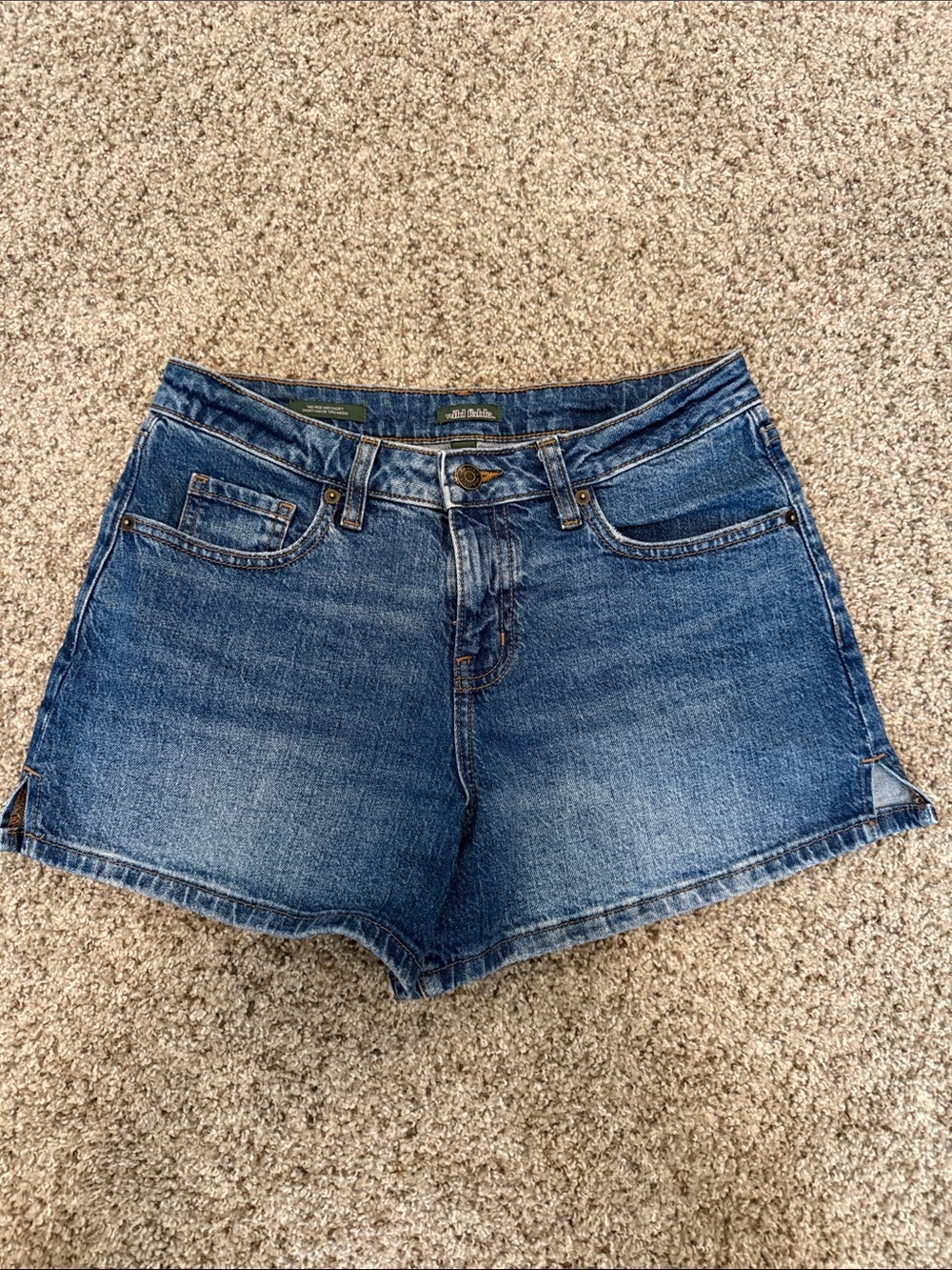 wild fable Blue Denim High-Rise Jean Shorts